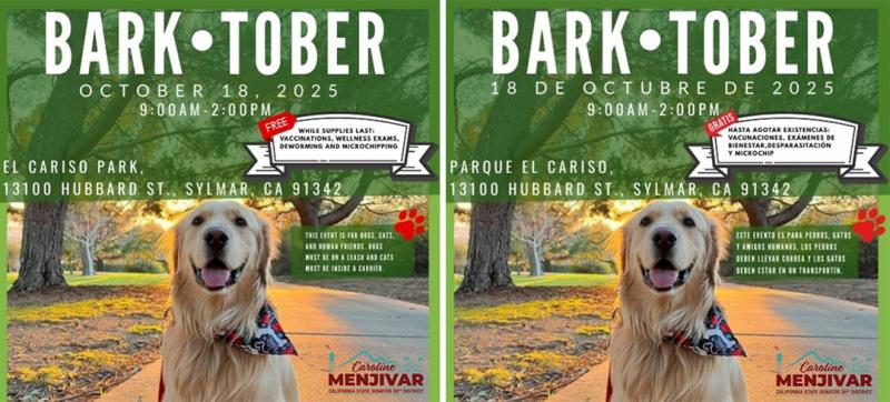 BARK-tober English &amp; Spanish