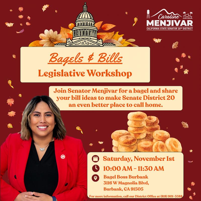 Bagels &amp; Bills November 1