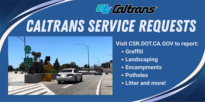CalTrans Service Requests Types