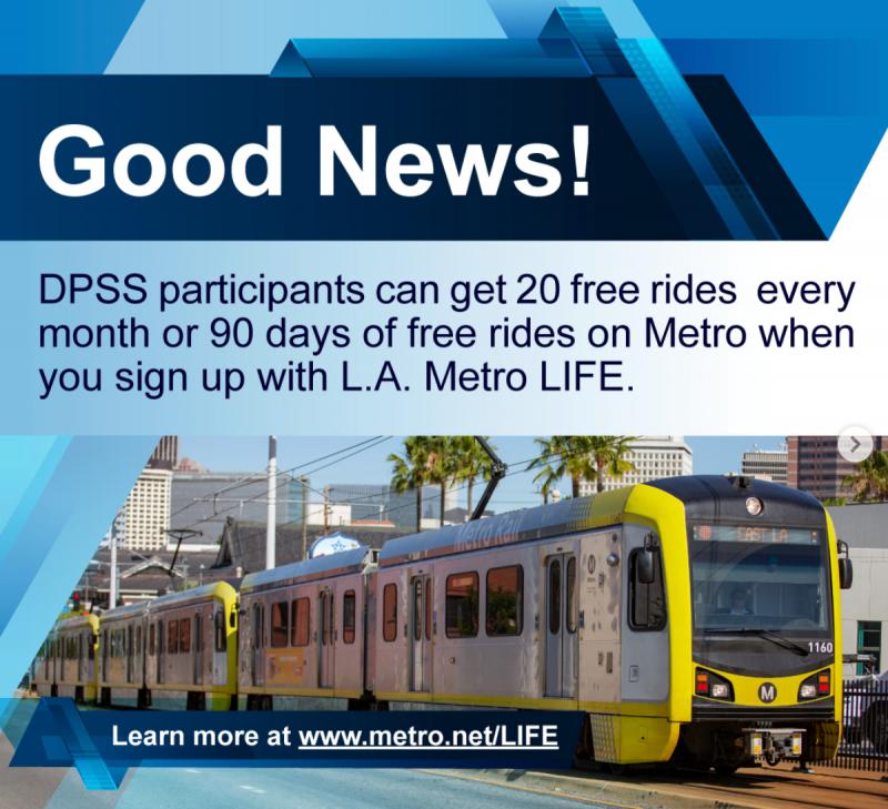 DPSS and LA Metro LIFE program