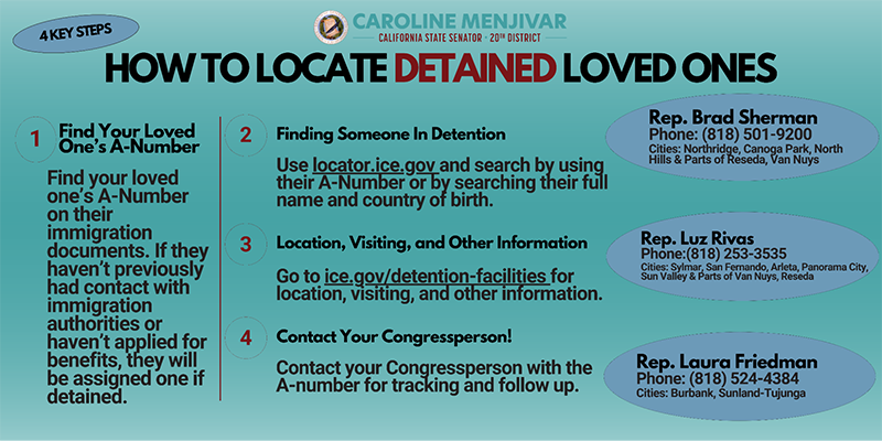 How to Find a detained Loved One