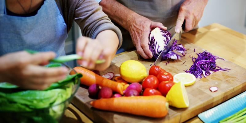 Preparing meal ingredients