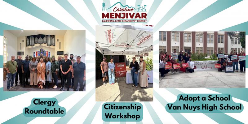 Clergy Roundtable, Citizenship Workshop and Van Nuys High School
