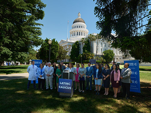 Latino Caucus Press Conference 25