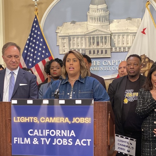 California Film and TV Jobs Act Press Conference
