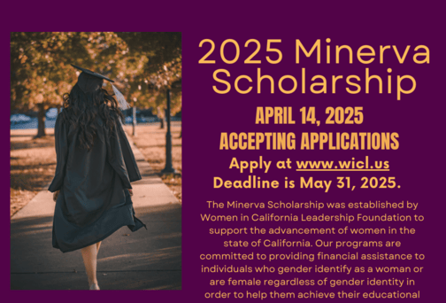 Women in California Leadership Foundation Minerva Scholarship