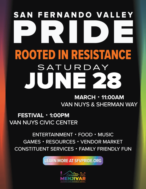 San Fernando Valley Pride June 28th
