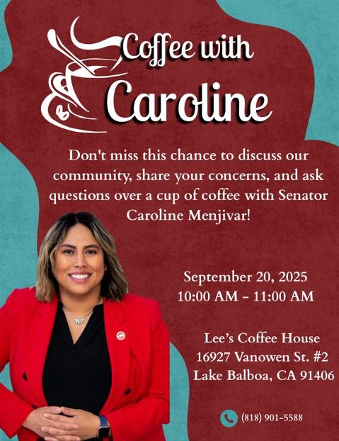 Coffee with Caroline September 20
