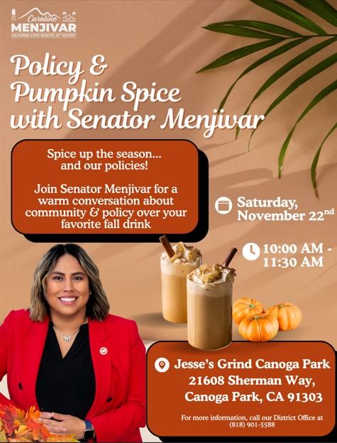 Policy and Pumpkin Spice November 22